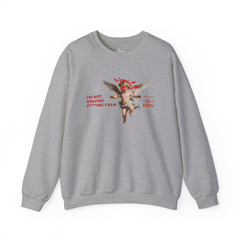 Not a Saint  Crewneck Sweatshirt