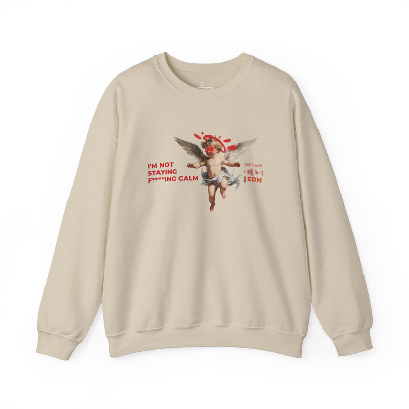 Not a Saint  Crewneck Sweatshirt