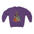 Cats and pumpkins Crewneck Sweatshirt - Sinna Get