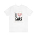 I love Cats Jersey T Shirt - Sinna Get