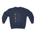 Words that begin with D Crewneck Sweatshirt