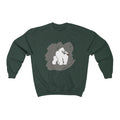 Gorilla smoking pipe Crewneck Sweatshirt