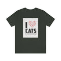 I love Cats Jersey T Shirt - Sinna Get