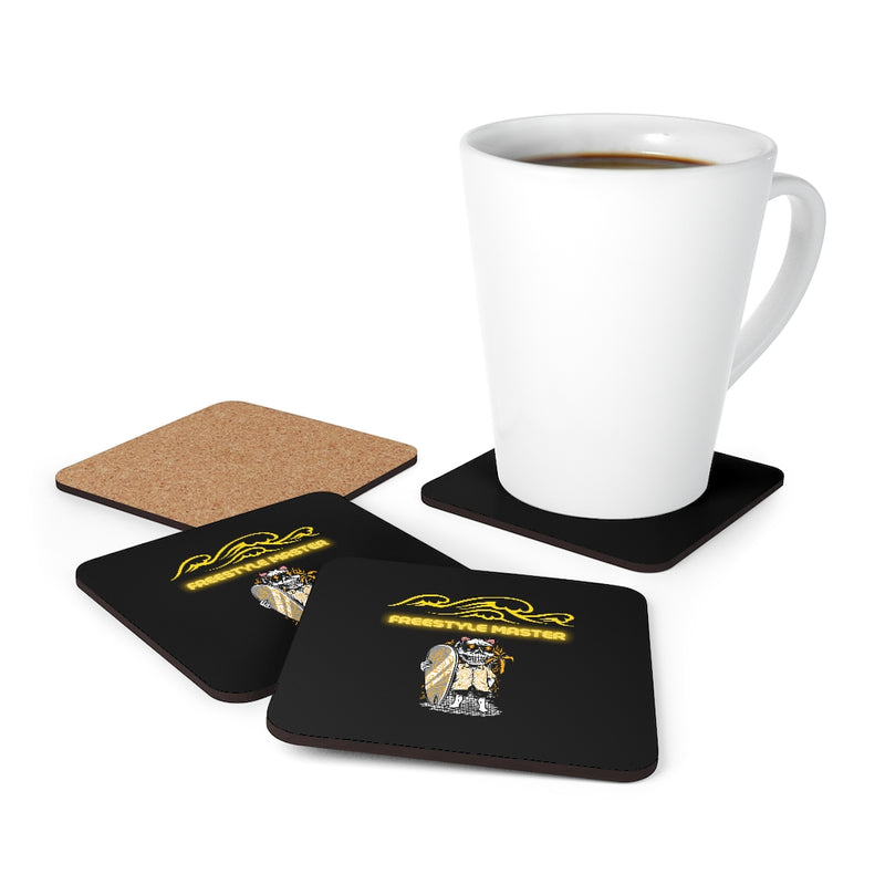 Freestyle Master Corkwood Coaster Set of 4