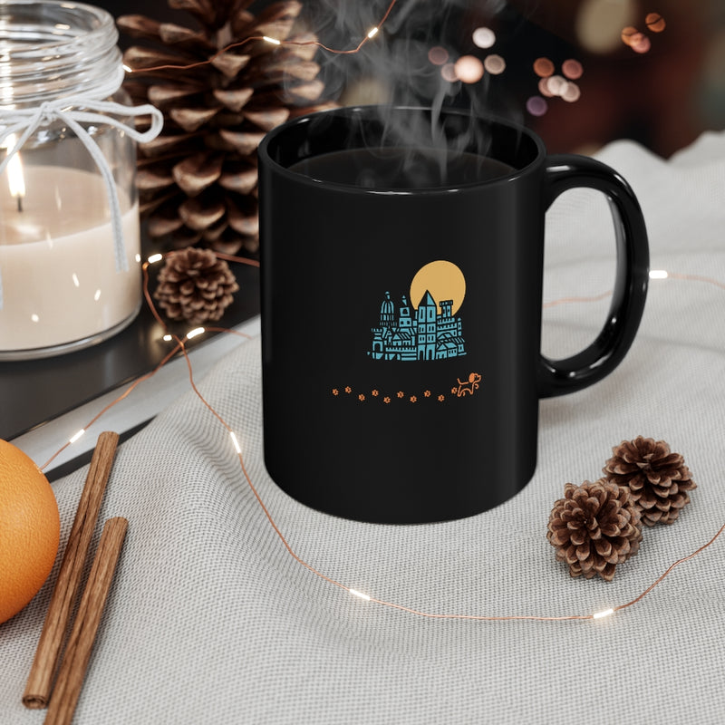 Dog and Moon Mug 11oz - Sinna Get