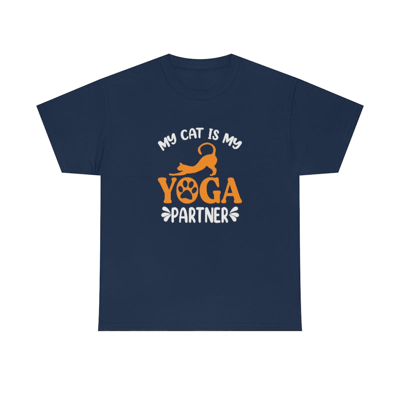 My Cat is My Yoga Partner T Shirt