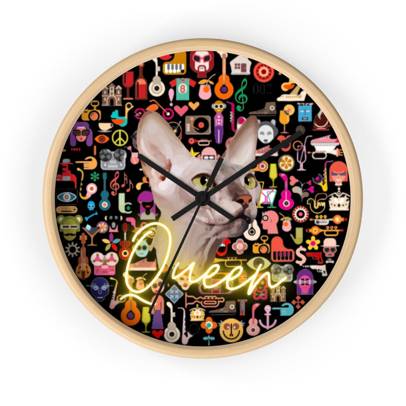 Queen Wall clock 10"