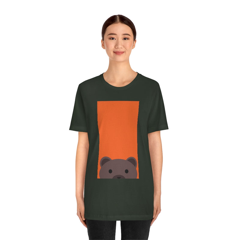 Hidden Bear Jersey T Shirt - Sinna Get