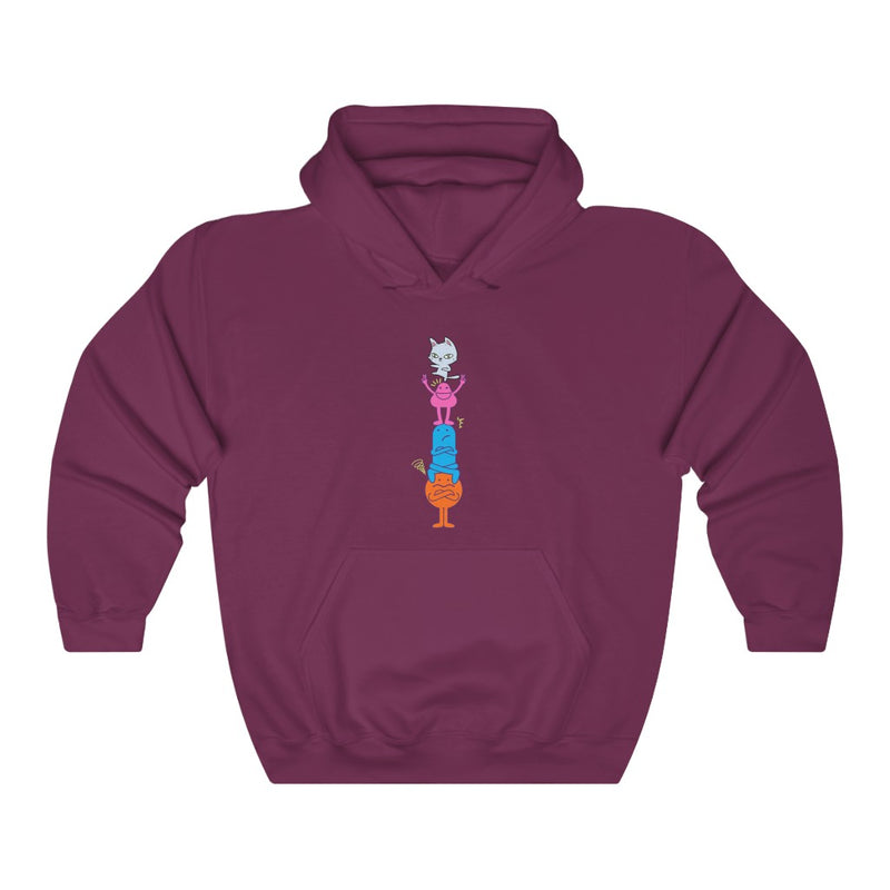 Circus Cat Hooded Sweatshirt - Sinna Get