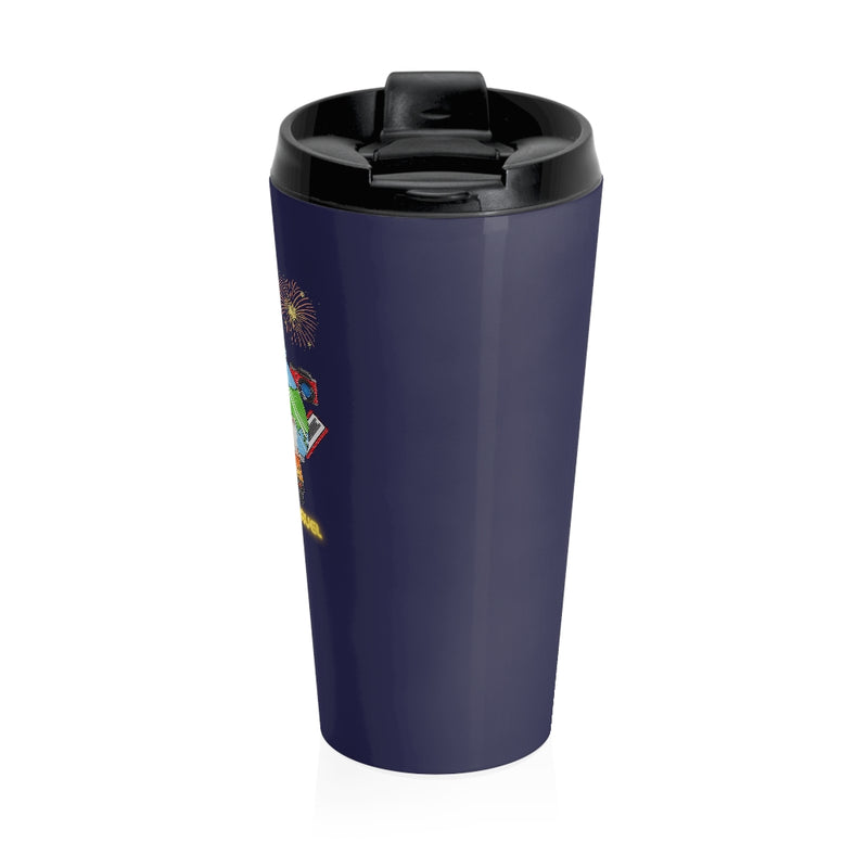 Time to Travel Stainless Steel Travel Mug