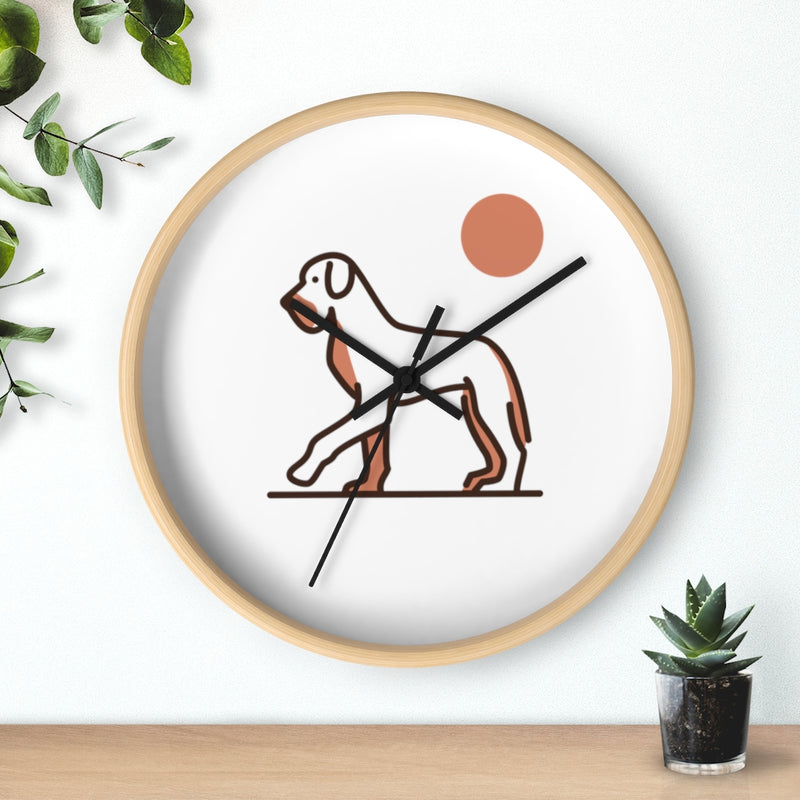 DOG Wall clock 10"