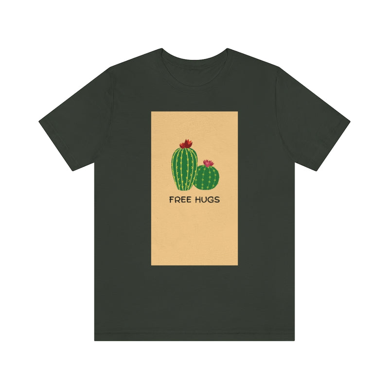 Free Hug, I'm Cactus Jersey T Shirt