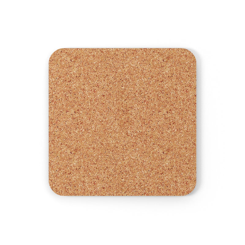 Flowers Corkwood Coaster Set of 4 - Sinna Get