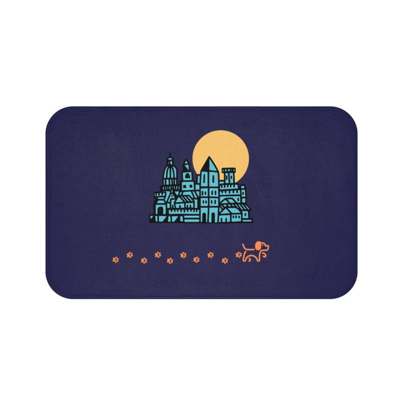 Dog and Moon Bath Mat - Sinna Get