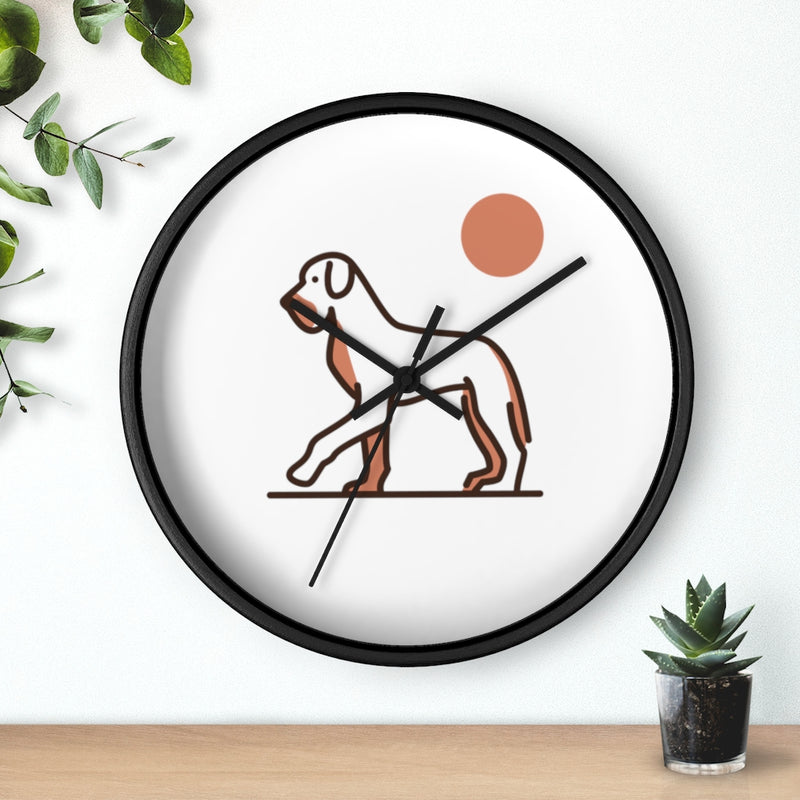 DOG Wall clock 10"