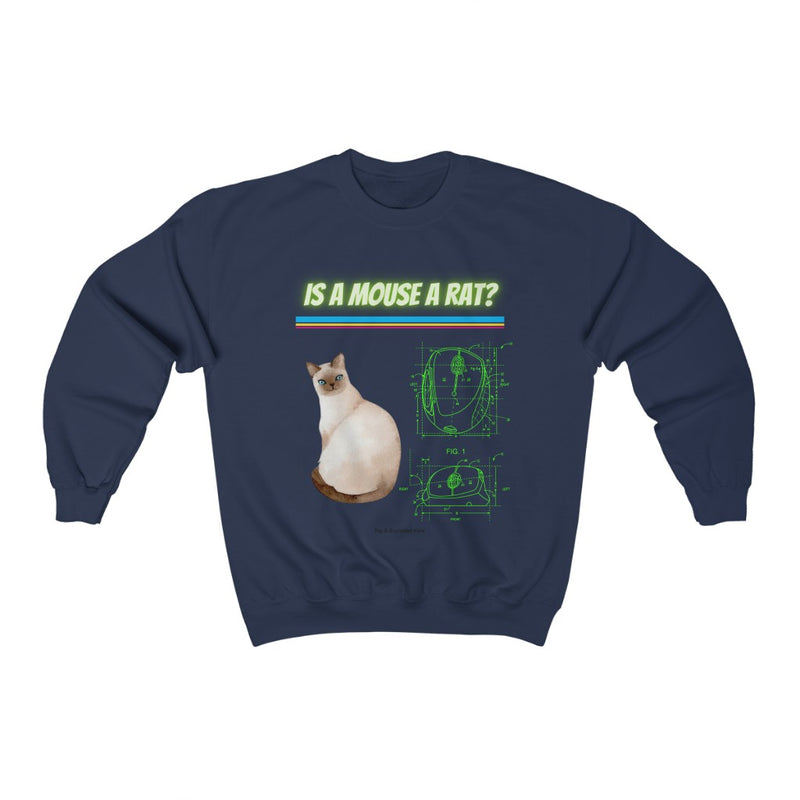 Is a Mouse a Rat? Crewneck Sweatshirt