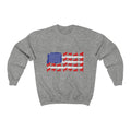 Pitbull Flag Crewneck Sweatshirt