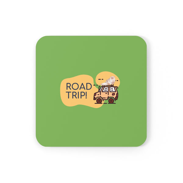 Road Trip Corkwood Coaster Set of 4