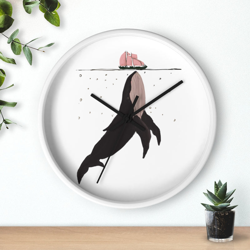 Whale Wall clock 10" - Sinna Get