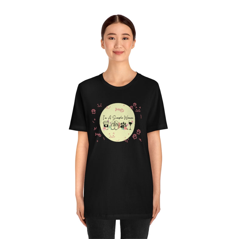 I'm A Simple Women Jersey T Shirt - Sinna Get