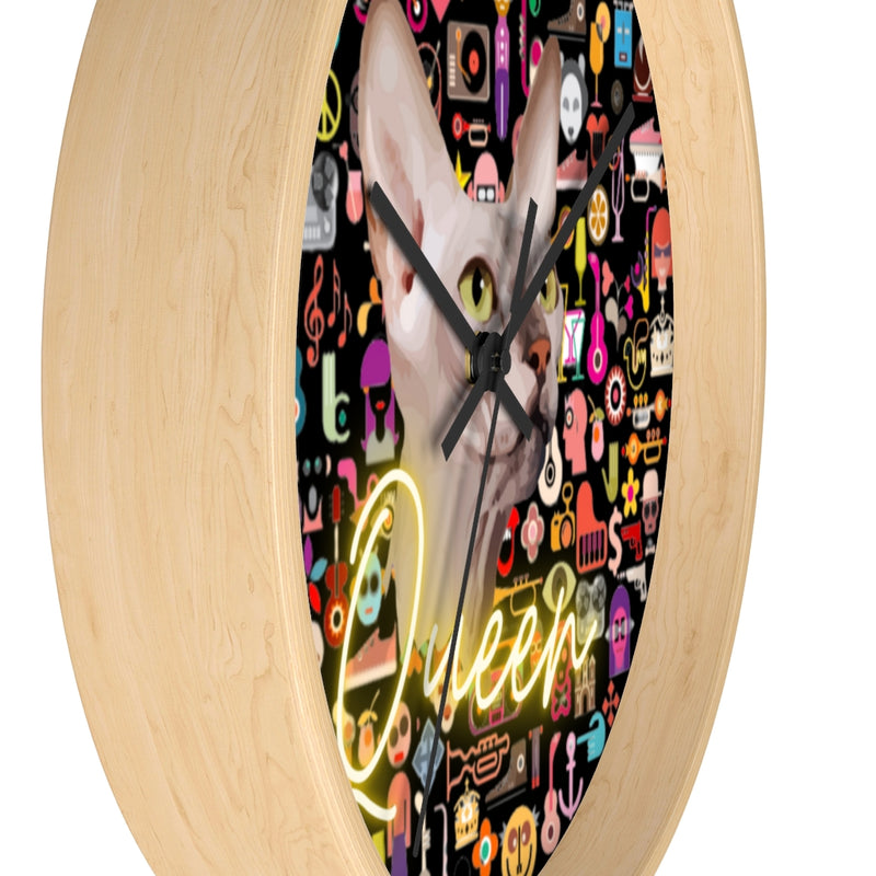 Queen Wall clock 10"