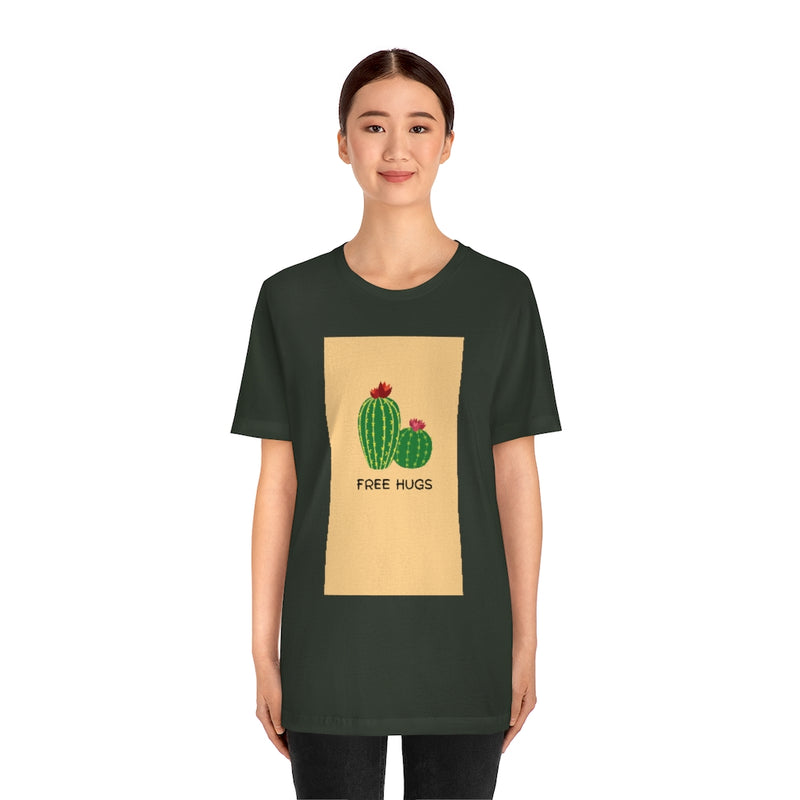 Free Hug, I'm Cactus Jersey T Shirt