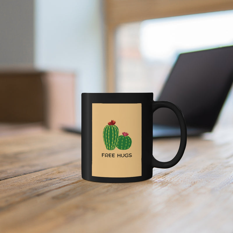 Free Hug, I'm Cactus Mug 11oz - Sinna Get