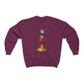 Cute Galaxy Space Cat Crewneck Sweatshirt - Sinna Get