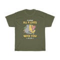 I'd spend all 9 lives with you T Shirt - Sinna Get