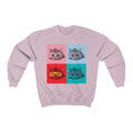 Cats with wearing glasses Crewneck Sweatshirt - Sinna Get