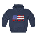 Pitbull Flag Hooded Sweatshirt