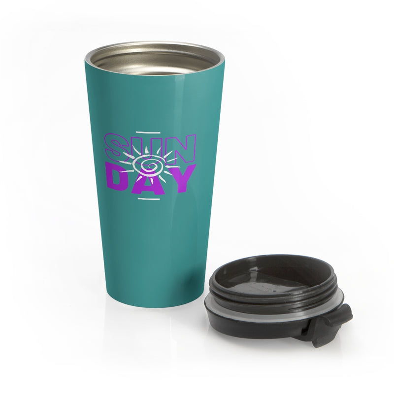 Sunday Stainless Steel Travel Mug