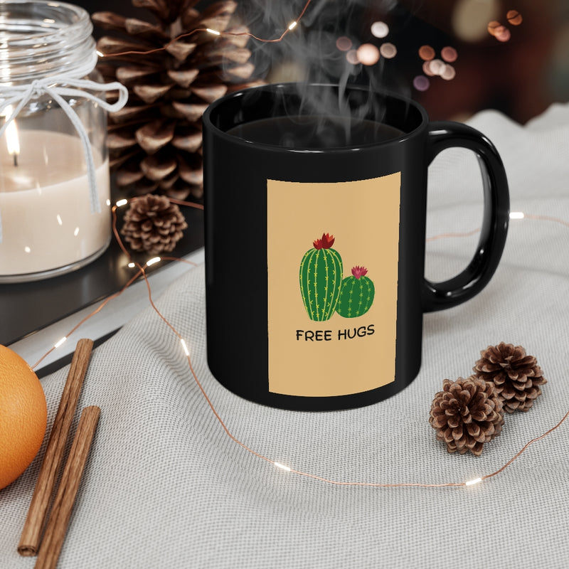 Free Hug, I'm Cactus Mug 11oz - Sinna Get