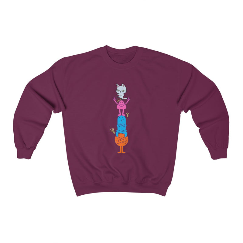 Circus Cat Crewneck Sweatshirt - Sinna Get