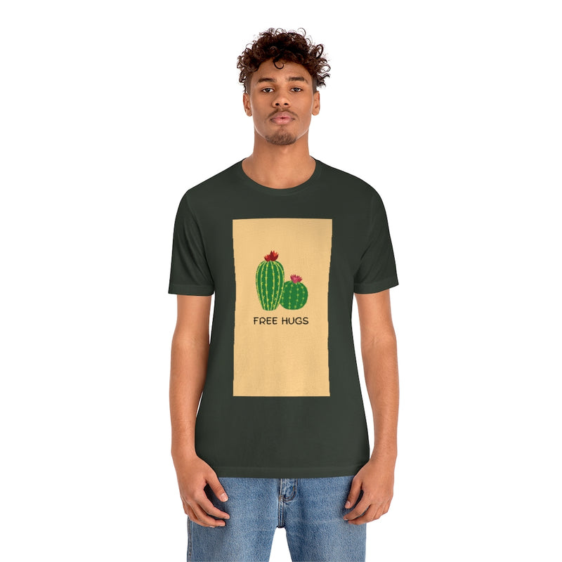 Free Hug, I'm Cactus Jersey T Shirt