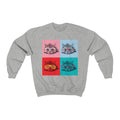 Cats with wearing glasses Crewneck Sweatshirt - Sinna Get