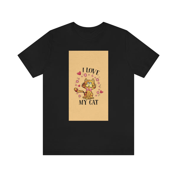 I love my cat Jersey T Shirt - Sinna Get