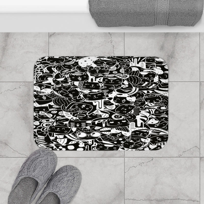 Meow Cats Bath Mat