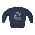 I Love Photography Crewneck Sweatshirt