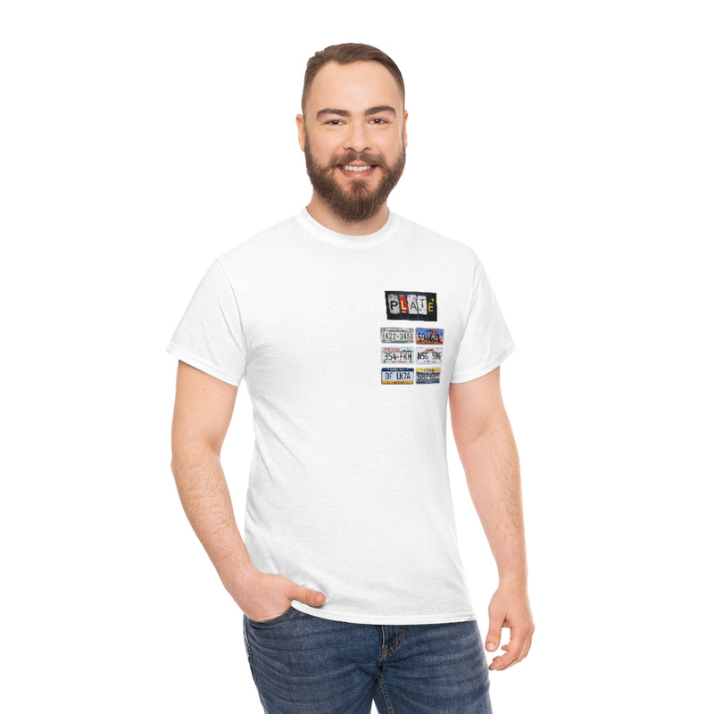 Car license plate T Shirt - Sinna Get