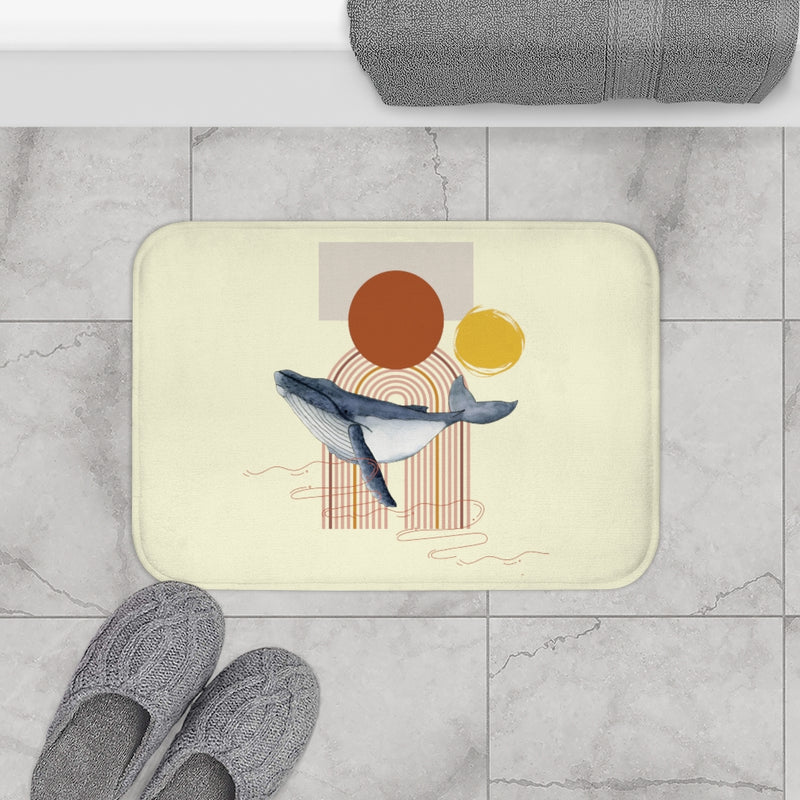 The whale Bath Mat