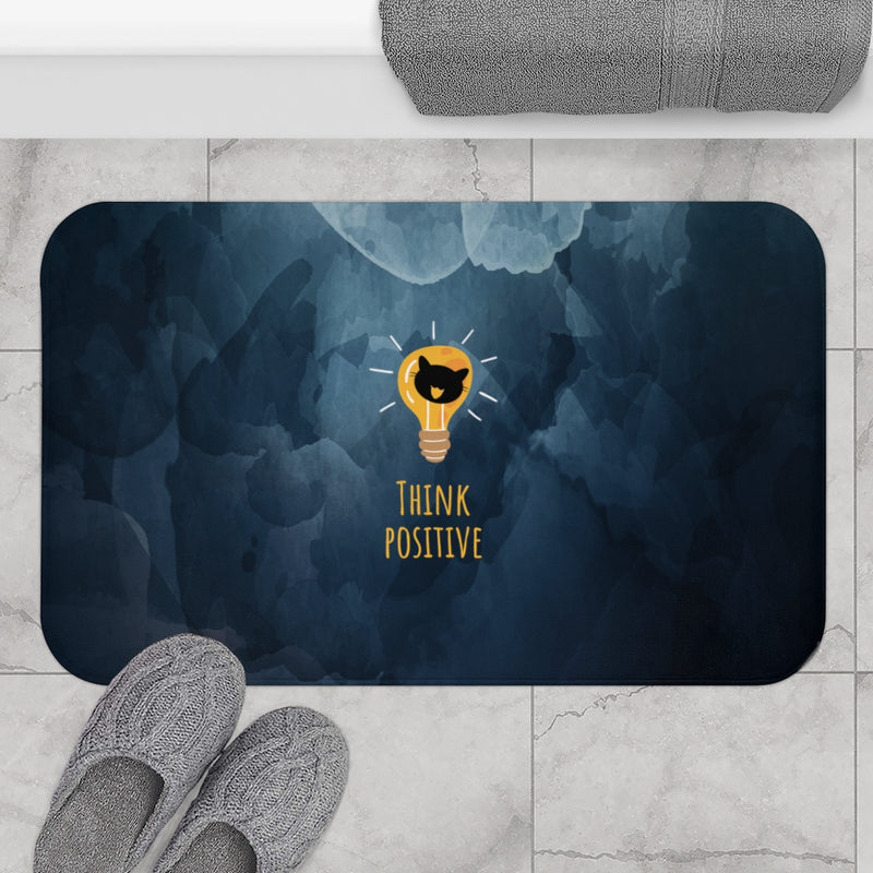 Think Positive Bath Mat