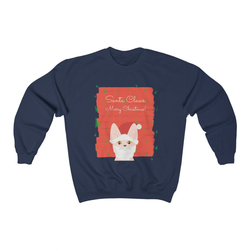 Santa Cat Crewneck Sweatshirt