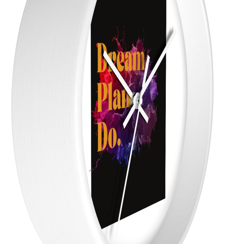 Dream. Plan. Do. Wall clock - Sinna Get