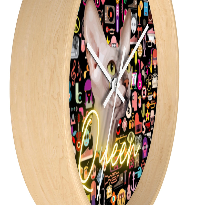 Queen Wall clock 10"