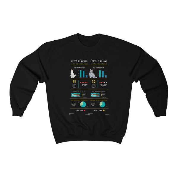 Let's Play On Crewneck Sweatshirt