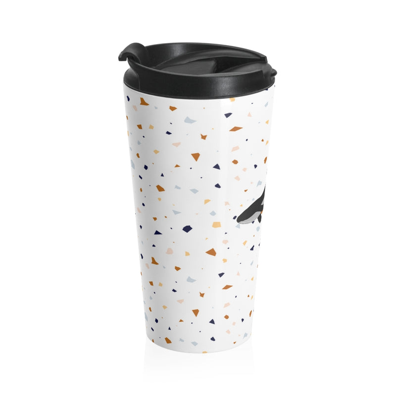 Whales Stainless Steel Travel Mug