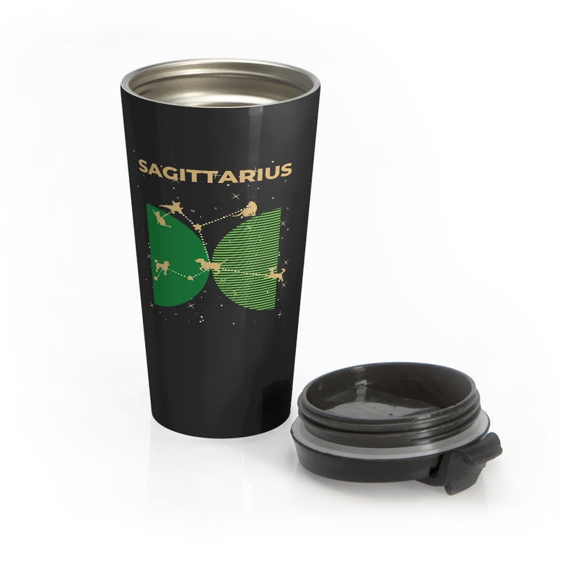 Sagittarius Stainless Steel Travel Mug