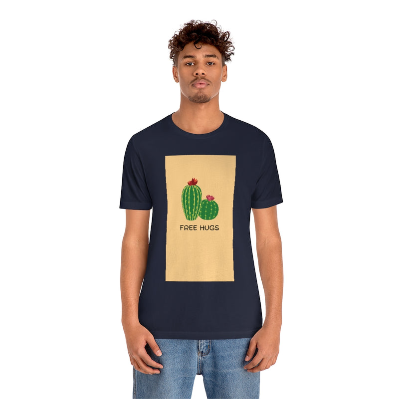 Free Hug, I'm Cactus Jersey T Shirt