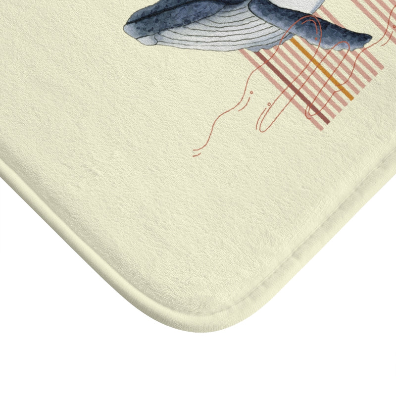 The whale Bath Mat